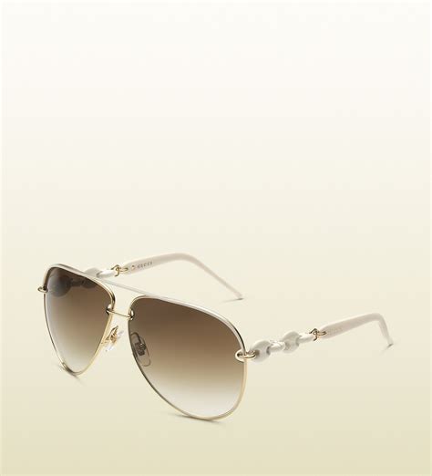 white gucci sunglasses|white gucci sunglasses for women.